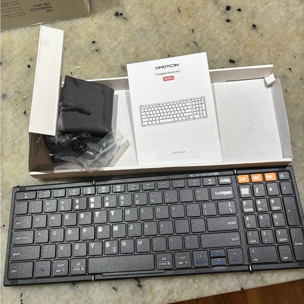 Black Wireless Keyboard